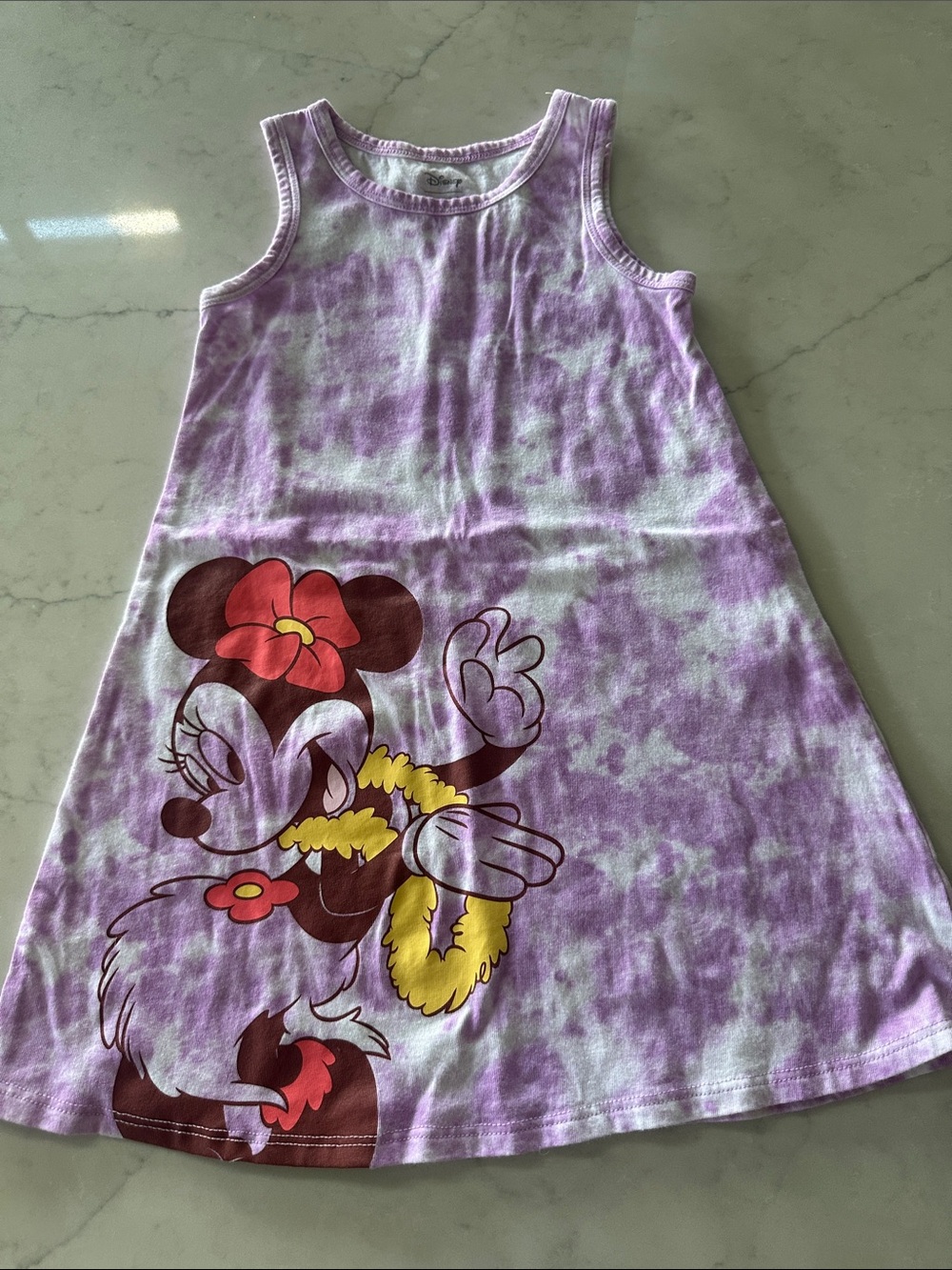 Disney Purple Tie-Dye Minnie Mouse Tank Dress